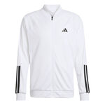 V&ecirc;tements adidas adidas 3Stripes Knit Veste de surv&ecirc;tement Hommes - blanc, noir