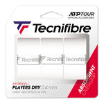 Surgrips Tecnifibre Tecnifibre Players Dry 3er Pack De 3-Blanc