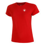 V&ecirc;tements Quiet Please Quiet Please Retriever T-shirt Femmes-Rouge