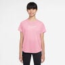 Dri-Fit One T-shirt Filles-Rosé, Blanc