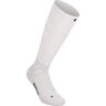 Run Performance Compression  Chaussettes de compression Hommes-blanc