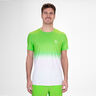 Crew Gradiant T-shirt Hommes-Vert Fluo,Blanc