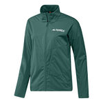V&ecirc;tements adidas adidas Terrex XPR Softshell Veste running Femmes-vert