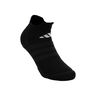 Low Chaussettes de tennis Unisex-noir