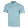 Solid Polo Hommes-bleu petrol