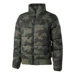 Vêtements Quiet Please Quiet Please Camou Supercourt Veste Duvet Femmes-Vert Olive,Kaki