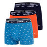 Essential Cotton Stretch Trunk Cale&ccedil;on - Pack de 3 Hommes-bleu clair, orange
