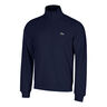 High Neck Sweat-shirt Hommes-Bleu Fonc&eacute;