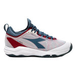 Chaussures de tennis Diadora Diadora  Speed Blushield Fly 4 + Chaussure terre battue Hommes-blanc,bleu petrol